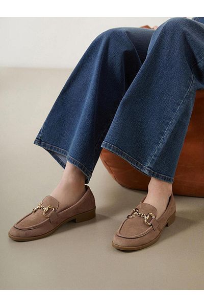 LC Waikiki Lcw Steps Women's Loafer Shoes with Metal Buckle
