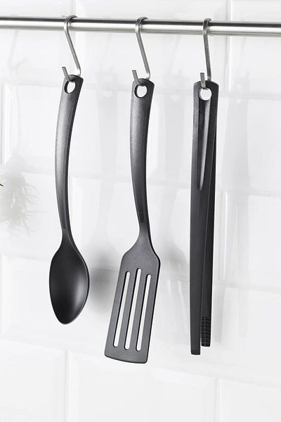 Binbirreyon 3 Piece Serving Set Tongs Spatula Spoon 31cm Ra409