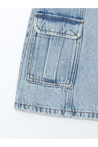 LC Waikiki Fusta Cargo Jean pentru fete LCW Kids