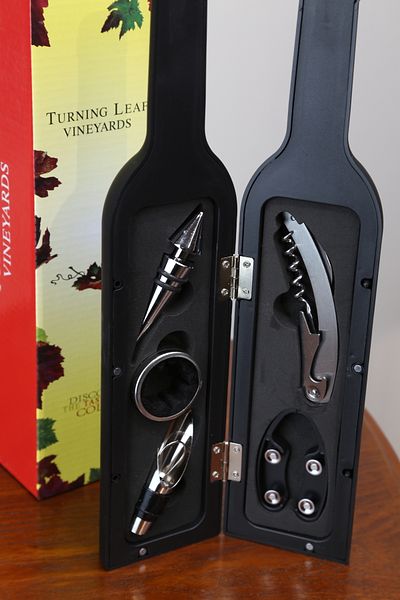 imsaconcept Bottle Corkscrew Set Large Black