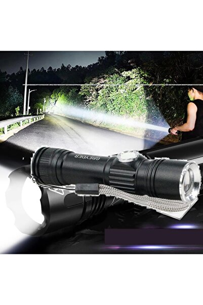 BORA TAKTİK Feneri,500M 600 Uyumlu Lümen Süperpoze , Fener