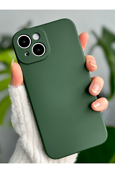 Go Aksesuar Iphone 13 Ve 14 Uyumlu Içi Kadife Lansman Kılıf