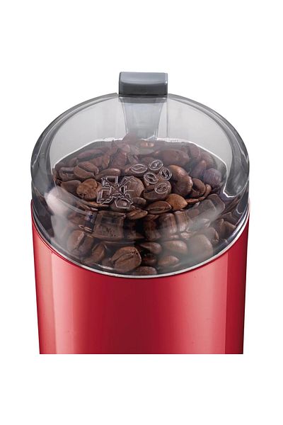 Bosch Bosch TSM6A014R coffee grinder, 180 W, 75 g, stainless steel blade, Red