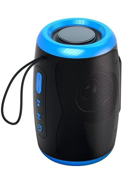 COOYA Bluetooth Speaker,  Wireless Portable Waterproof, Hands-Free Calls for Sports, Hiking ,Black&Blue