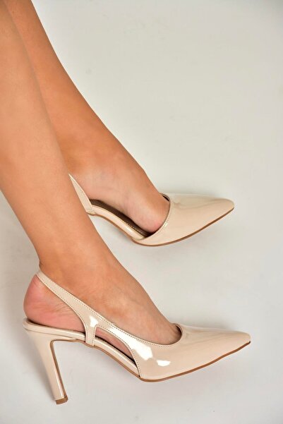 Fox Shoes U 404589408 Ten Patent Leather Thin Heeled Women's Shoes