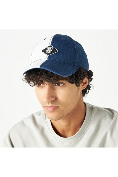 ECKO Logo Detail Cap with Buckled Strap Closure