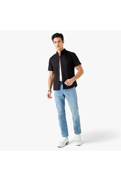 FAV Regular Fit Shirt with Short Sleeves