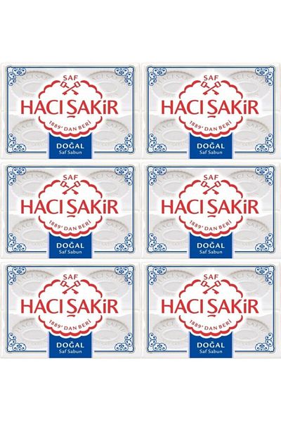 Hacı Şakir 4'Er Mold Without Soap 600Gr Weight X 6 Pieces