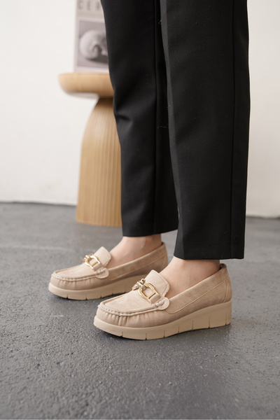 lavishoes L302 Günlük Ortopedik Klasik Loafer Kadın Ayakkabı