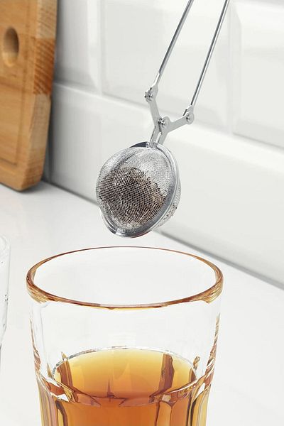 Binbirreyon Tea Brewing Strainer Stainless Steel Herbal Tea Strainer 15cm Ra194