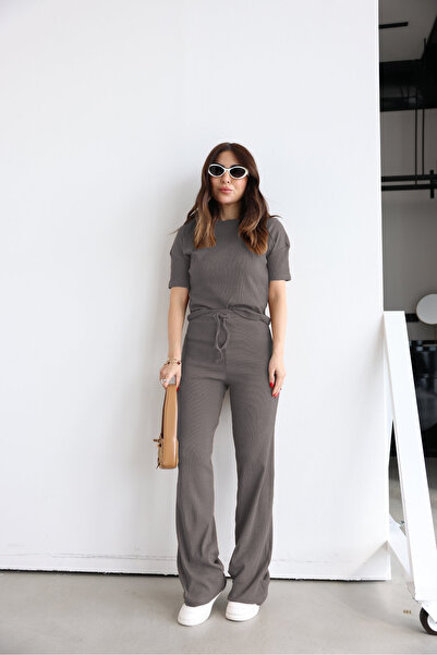 BayBayan Дамски летен модерен кадифен костюм