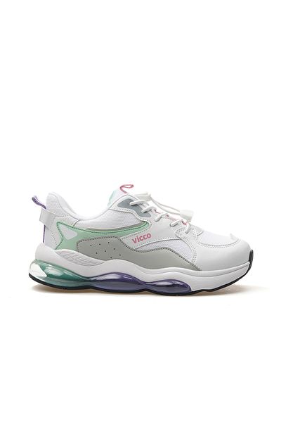 Vicco Hoshi Girl's Sneaker Sports Shoes 25Y 346.152 Pk White