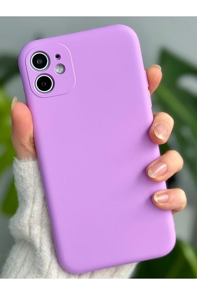 Go Aksesuar حافظة حماية من السيليكون المرن الملون متوافقة مع هاتف Iphone 11