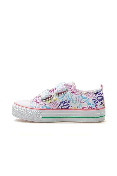 Vicco Done Girl's Sneaker Sports Shoes 25Y 925.227 Pk White/Pink