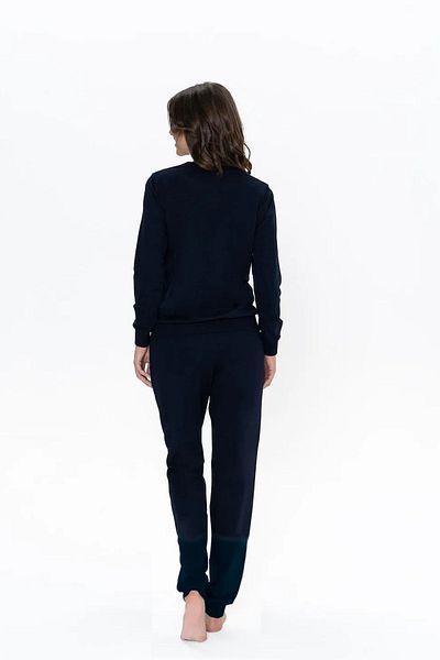 U.S. Polo Assn. Set pijama cu mânecă lungă și gât rotund pentru femei - U.S. Polo Assn. 20111