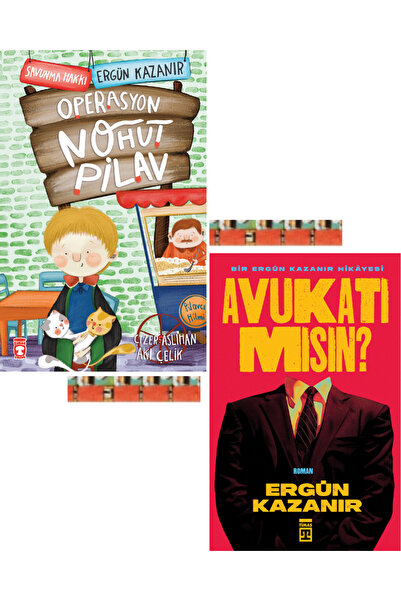 Timaş Çocuk Operasyon Nohut Pilav - Savunma Hakkı, Avukatı Mısın  (2kitap) Er...