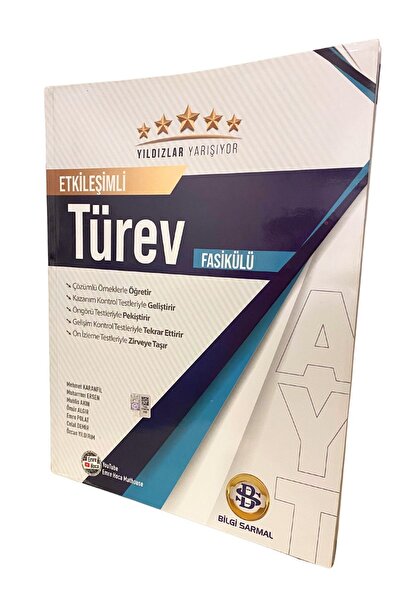 YILDIZLAR YARIŞIYOR YKS AYT FASİKÜL TÜREV