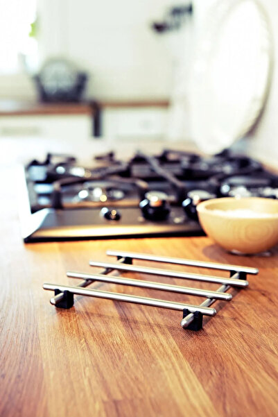 Binbirreyon Stainless Steel Trivet Pot Mat 18X18Cm Ra464