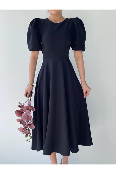 TUA MODA Tua Moda Catania Balloon Sleeve Dress