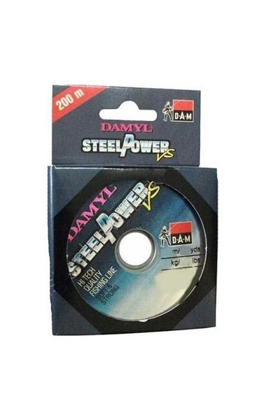 DAM Δ.α.μ Δ.α.μ. Steel Power 0,20mm 200m Καλάμι