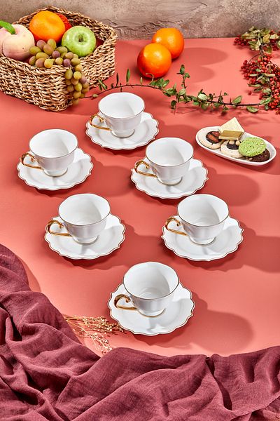 Paçi Stella 6-Person Nescafe and Tea Set