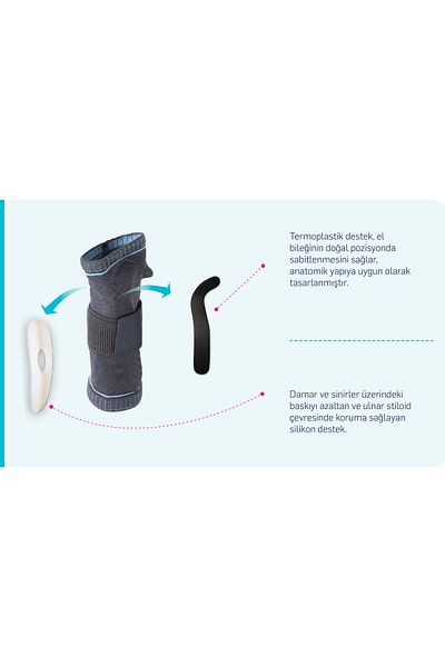 Aurafix Knitted (Non-Sweat) Hand-Collar Ao-17 (Left Hand)