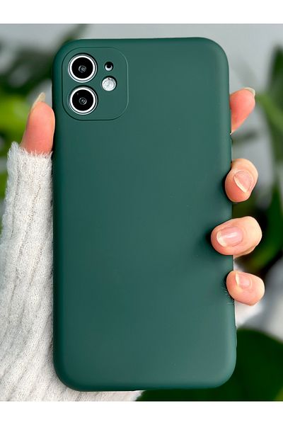 Go Aksesuar حافظة حماية من السيليكون المرن الملون متوافقة مع هاتف Iphone 11