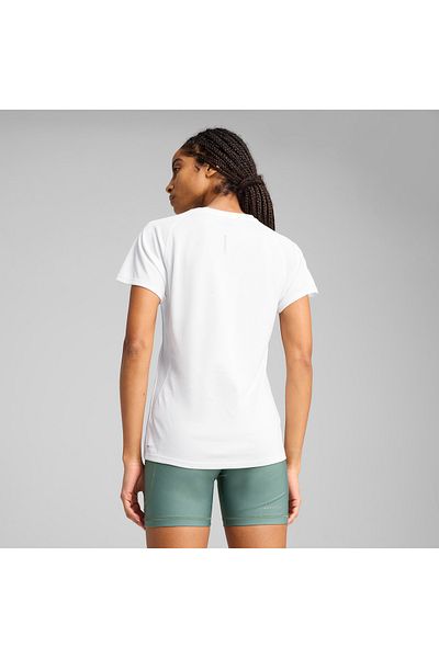 Puma Tricou PUMA W Run Velocity - țesătură Hayak, alb