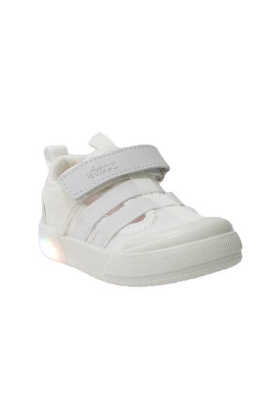 Vicco Momo Baby Sports Shoes White