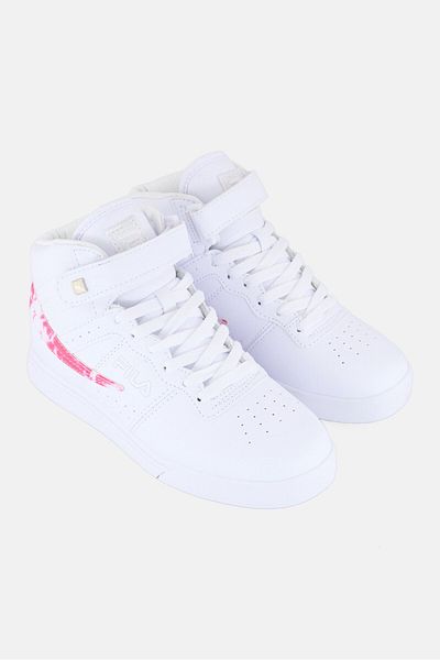 FILA Women Vulc 13 Tie Velcro Outdoors Shoes, White