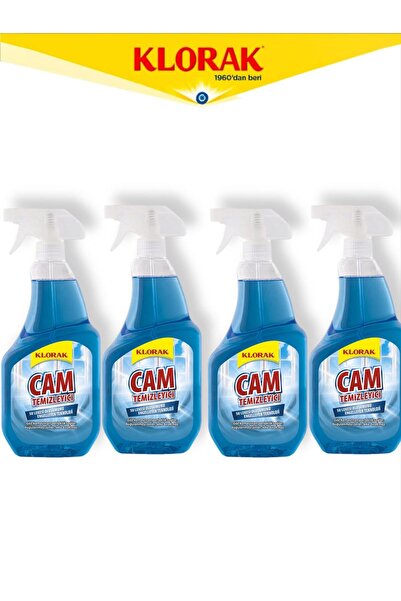 Klorak CAM TEMİZLEYİCİ 925 ML 4 ADET