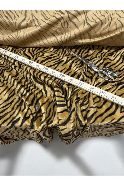 PLUSH STUDIO Velboa 100x150cm Μοτίβο Ζέβρας Μη Χυμένο Λούτρινο Ύφασμα - Υφάσματα Σπιτιού