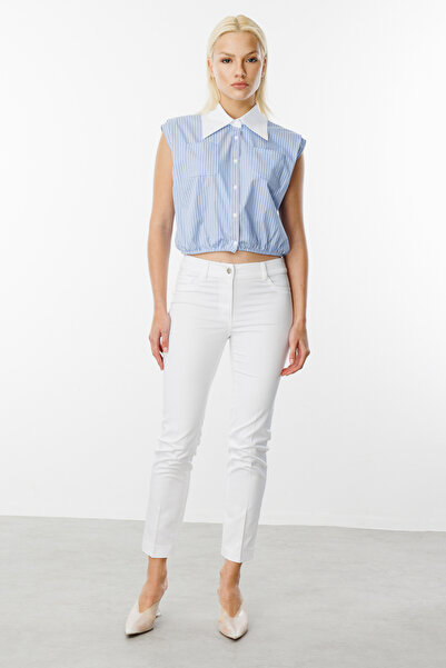 Ekol Bridged Skinny Leg Trousers