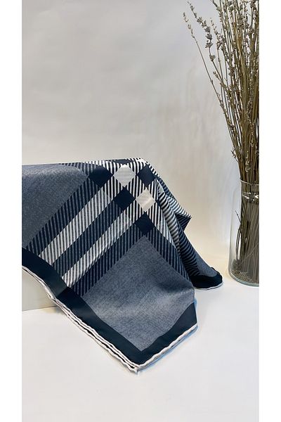 Onur Scarf - Women's Cotton Plaid Soft Scarf