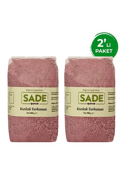 Sade Organik 2-Pack Plain Gourmet Cranberry Tarhana