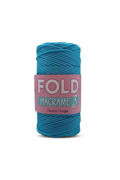 FOLD Κλωστή Μακραμέ Νο:3 - 230 Πολυεστέρας, 1 χλστ. Σπάγκος, 100 γρ 115 Μ Σουπλά Κλωστή Τσάντας