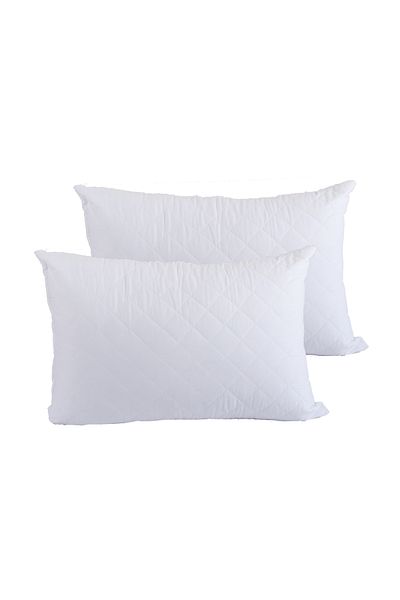 MONİVA 100% Cotton Quilted Pillow Protector