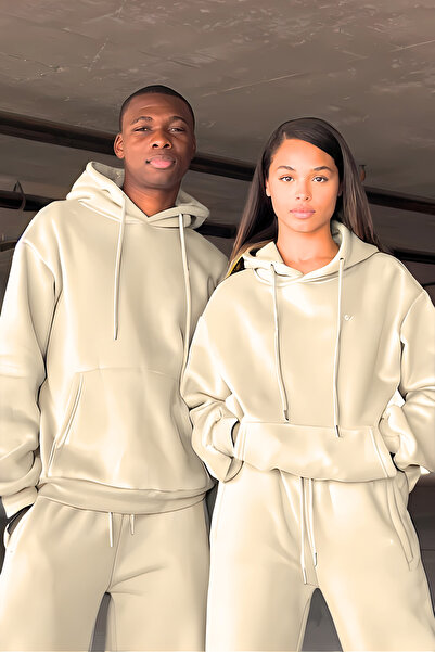 YAKAMEL Çiftlere Özel (TEKLİ) Oversize Couple Eşofman Takımı