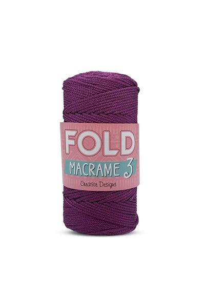 FOLD Macrame Yarn No:3 - 160 polyester, 1 Mm, 100 gr, 115 M Supla Rope Bag Rope