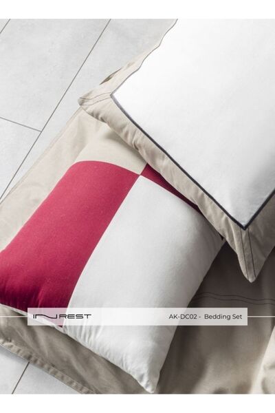 INREST Leto Single Duvet Set (Without Filling) 100% Cotton 5 Pieces