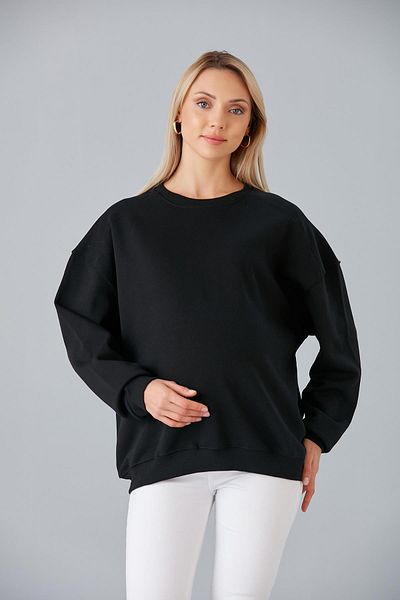 Işşıl IŞIL 6487-Three Thread Raised Maternity Sweatshirt