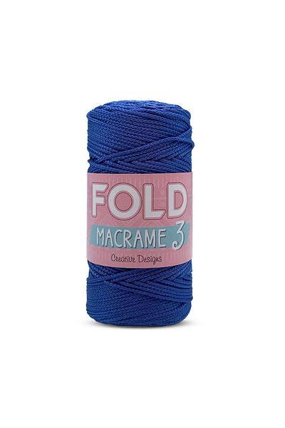 FOLD Υφάδι Μακράμε Νο:3 - 250 Πολυέστερ, 1 Mm Κλωστή, 100 γρ, 115 Μ Σούπλα Τσάντα Κλωστή