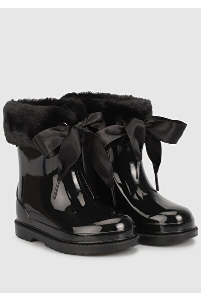 IGOR Чорні дитячі дощові чоботи для дівчаток