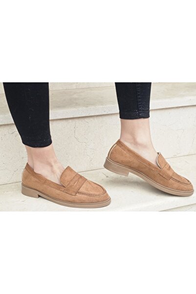 DAD WOLF Kényelmes, hétköznapi stílusú velúr nubuk dolgozó női naplopó cipő