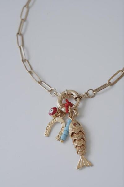 AŞIK ACCESSORIES Şans Charm Kolye