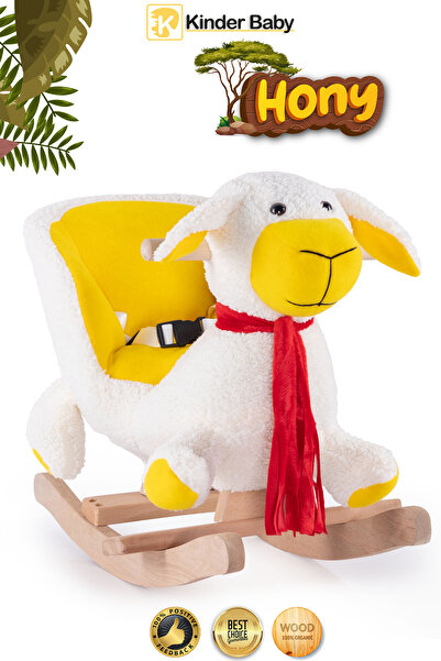 Kinder Baby Hony Sallanan At Kuzu Sarı 1704