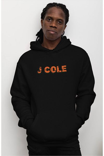 Fuddy Moda Унисекс суитшърт с рапърска тематика и J Cole, голям размер, унисекс суитшърт с рапърски мотив