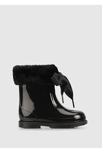 IGOR Чорні дитячі дощові чоботи для дівчаток