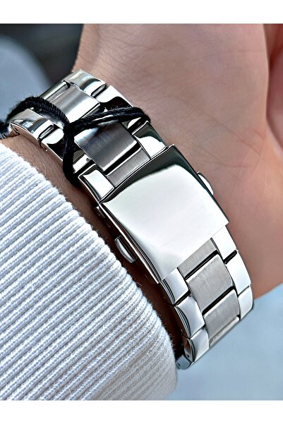 Ferrucci Fonksiyonları Aktif Çelik Kordon 3 Atm Su Geçirmez Erkek Kol Saati