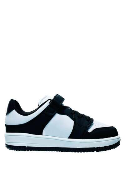 Kidx Haykat Jordan Siyah Beyaz Unisex Çocuk Spor Ayakkabı